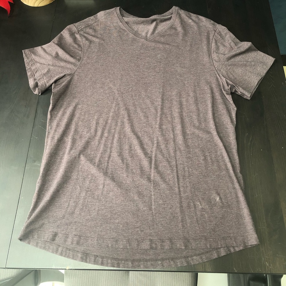 Lululemon brown v neck shirt